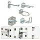 thumbnail image 4 of 1 set / 5pcs Pega de clavija Surtido de gancho Organizador de hierro Herramienta Herramienta Percha de pared, 4 of 6