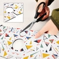 thumbnail image 6 of Yayeee Faucet Mat for Kitchen Sink 14.7" Diatomite Long Splash Guard Pad, White Triangles, 2 Pack, 6 of 7