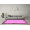 thumbnail image 3 of Ahgly Company Indoor Rectangle Abstract Purple Modern Area Rugs, 7' x 10', 3 of 4