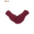 thumbnail image 5 of Spencer Women's Touchscreen Gloves, Winter Warm Thermal Soft Lined Thick Texting Gloves Windproof Driving Gloves for Ladies "Wine Red", 5 of 7