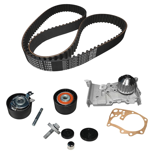 Kit de Distribución CONTITECH Bomba de Agua Euro Clio 2007 A 2009 Renault L4 1.6L Black Series