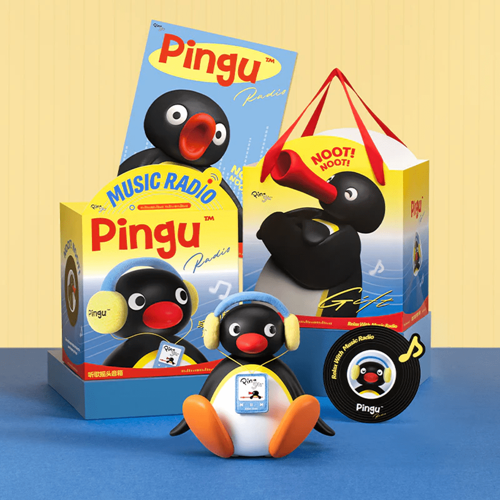 Pingu Shake-Head Bluetooth Speaker Wireless - Walmart.ca