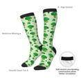 thumbnail image 4 of Naloa Broccoli 1 Thigh High Socks Extra Long Stretchy Sock Women Over Knee High Opaque Stocking Daily Wear, 4 of 6