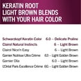 thumbnail image 3 of Schwarzkopf Keratin Color Root Permanent Hair Color Kit, Light Brown, 1 Use, 3 of 9