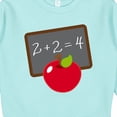thumbnail image 3 of Inktastic Chalkboard and Apple School Toddler Sweatshirt, 3 of 4