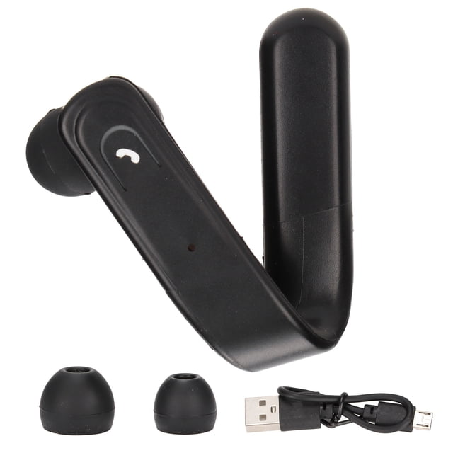 Auriculares Bluetooth V5.1, manos libres, para teléfono móvil, negocios, entrenamiento, conducción.