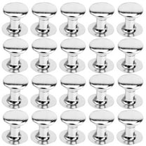 100 Pcs Diy Bag Leather Fittings Round Mushroom Shaped Rivets Rapid Studs