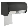 thumbnail image 2 of Alpine Industries Side-by-Side Double Roll Toilet Tissue Dispenser, Gray, 2 of 9