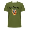 thumbnail image 3 of Tauxra T-Shirts à Manches Courtes pour Hommes, T-Shirt Graphique Respirant à Col Rond pour Tenue Décontractée et Sportive, Chandail Léger avec Design Imprimé, 3 of 5