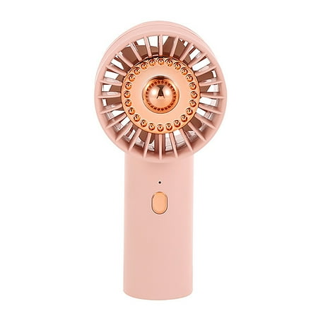 

Decor Store Personal Fan Powerful Mute Bladeless Mini Handheld Turbo USB Charging Fan for Desk