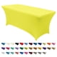 thumbnail image 1 of Mantel ABCCANOPY de elastano amarillo de 6 pies para mesa rectangular, 1 of 6