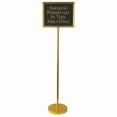 thumbnail image 1 of Aarco Products TY2B Aluminum Framed Director Gold, 1 of 1