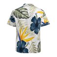 thumbnail image 3 of High Quality Hawaiian Shirts for Men Short Sleeve Aloha Beach Shirt Floral Summer Casual Button Down Shirts Blouses GOHYXI, 3 of 7