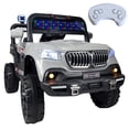 thumbnail image 1 of Montable Electrico Camioneta para Niños Control Remoto Luz Led 12v - Gris, 1 of 7