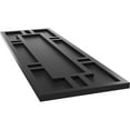 thumbnail image 6 of Ekena Millwork 12"W x 26"H True Fit PVC Hastings Fixed Mount Shutters, Black (Per Pair - Hardware Not Included), 6 of 9