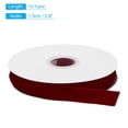 thumbnail image 2 of Uxcell Velvet Ribbon Single Face Spool Silky Velvet Fabric for Bouquets DIY Crafts Gift Wrapping Wedding Party Wine Red 5/8" x 10 Yard, 2 of 5