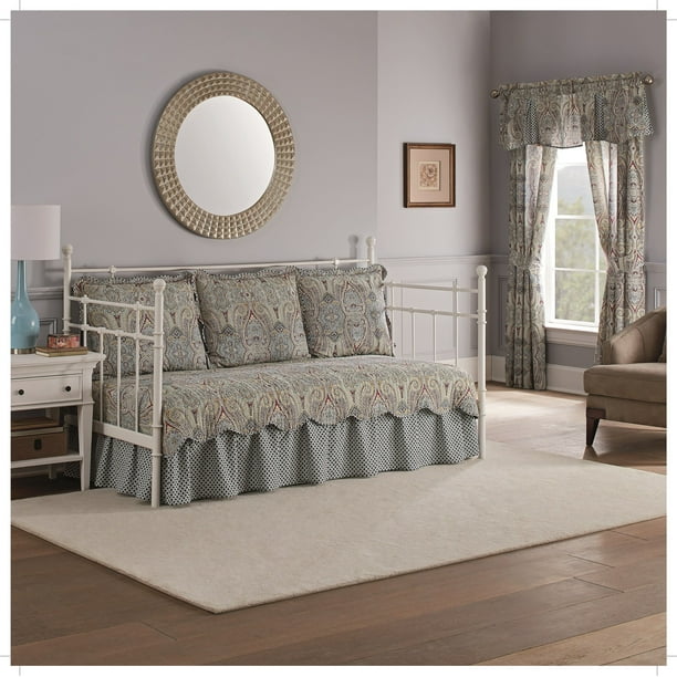Waverly Paisley Pizzazz Daybed 5pc Quilt Set Com - Waverly Daybed Bedding Sets Waverly Paisley Pizzazz Daybed 5pc Quilt Set Com - Waverly Daybed Bedding Sets