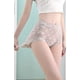 thumbnail image 5 of Women's French Ice Silk Lace Belly Panties High Waisted Ladies Briefs Sexy Underwear For Women 6-pack, 5 of 5