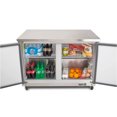 thumbnail image 3 of Maxx Cold Réfrigérateur sous Comptoir Double Porte, 48.3", 12 Pi3 Capacité, en Acier Inoxydable, 3 of 11