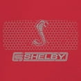 thumbnail image 3 of Shelby Logo Honeycomb Grille Women's V-Neck T-shirt Mustang Cobra GT Muscle Car GT500 GT350 Performance Powered by Ford Tee, 3 of 7