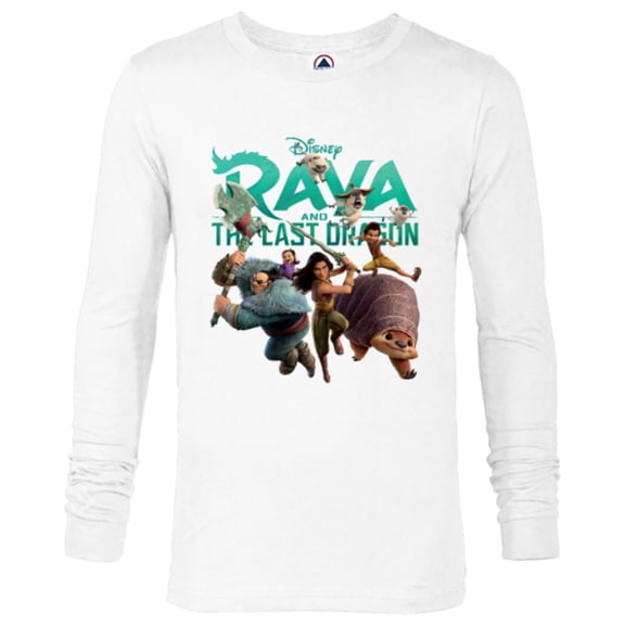 Disney Raya and the Last Dragon Characters Standard T-Shirt - Long Sleeve T-Shirt for Men - Customized-White