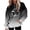 Black, variant on WREESH Womens Hoodies St. Patrick's Day Sweatshirt Shamrocks Printed Pullover Gradient Long Sleeve Tops Loose Hooded Sweatshirts Black