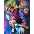 thumbnail image 5 of Playera Deportiva caballero Miles Sportswear Tinto rojo XL Miles Sportswear Rising, 5 of 5