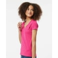 thumbnail image 2 of Tultex Women's Slim Fit Fine Jersey V-Neck T-Shirt, 2 of 5