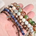 thumbnail image 3 of U8MO Natural Stone Round 4mm 6mm 8mm 10mm 12mm Loose Gemstone Beads For DIY Bracelet-Picture Stone-12mm 10pcs, 3 of 9