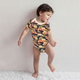thumbnail image 4 of Rocae fall Pumpkin Daisy for Baby Cotton Short-Sleeve Bodysuits for Unisex Onesies Bodysuit-6 Months, 4 of 7