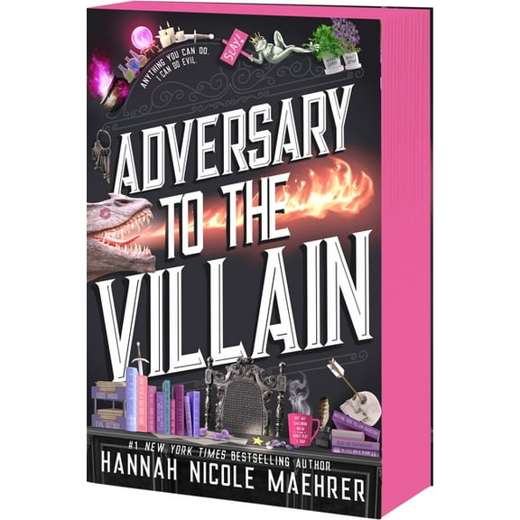 Assistant and the Villain Adversary to the Villain: A Cozy Fantasy Romantic Comedy, Book 4, (Paperback)