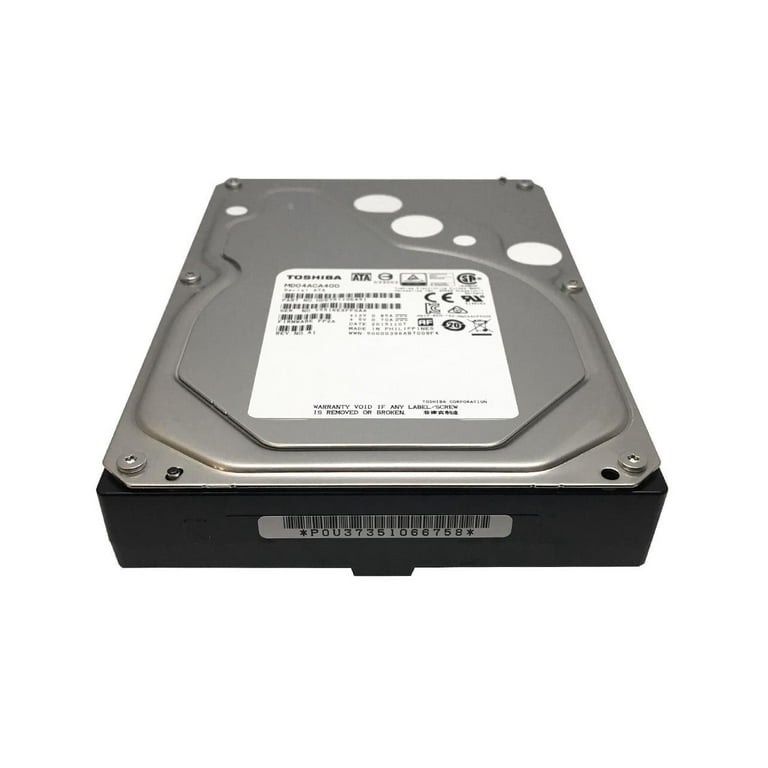 TOSHIBA MD04ACA400 4TB 7200 RPM 128MB Cache SATA 6.0Gb/s 3.5