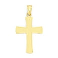 thumbnail image 4 of Golden Fire Solid 10k Gold Cross Pendant - Religious Jewelry Gifts for Women, 4 of 6
