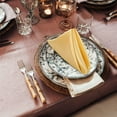 thumbnail image 4 of BRIGHTFUFU 10 Pcs Serviettes de Table Élégantes en Polyester Doré pour Décoration de Table à Manger, 4 of 8