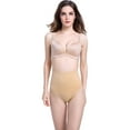 thumbnail image 3 of LELINTA Women's Hi-Waist Body Shaper Lift Butter Brief Shaping Seamless Tummy Control Panty Slim Waistline Shapewear, 3 of 7