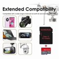 thumbnail image 4 of p1e MICRODRIVE Pro Plus 16GB TF Memory Card High-Speed Class 10 x2w Phone Storage Card - Yellow Red, 4 of 5