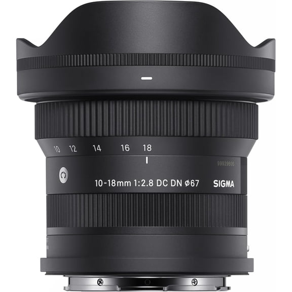 Sigma 10-18mm F/2.8 DC DN Contemporary Lens for Canon RF-S Mount (207972)