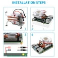 thumbnail image 6 of 52Pi Raspberry Pi 4 Fan, Raspberry Pi Low-Profile CPU Cooler with RGB Cooling Fan and Raspberry Pi Heatsink for Raspberry Pi 4 Model B & Raspberry Pi 3B+ & Raspberry Pi 3 Model, 6 of 7