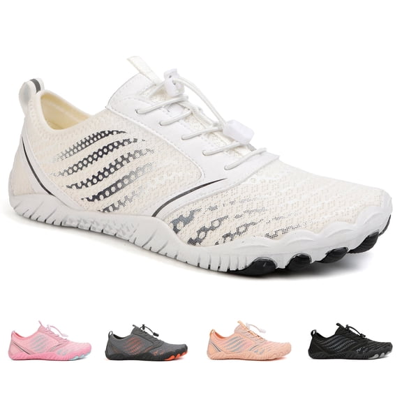 HOYUFEI Unisex Barefoot Shoes, Non-Slip Walking Shoes with Wide Toe Box, Pain-Free Comfortable Hiking Shoes for Men Women/men