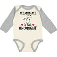 thumbnail image 3 of Inktastic Oncologist Mommy Girls Long Sleeve Baby Bodysuit, 3 of 5