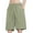 Green, variant on fatyb Big and Tall Mens Casual Shorts Wide Leg Drawstring Shorts Elastic Waist Lightweight Summer Shorts