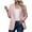 Pink, variant on Trendy Jackets for Women Clearance Casual Blazer Open Front Office Blazer Jacket With Shoulder Pads Fall 3XL