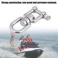 thumbnail image 1 of Swivel Shackle, 304 Stainless Steel Swivel Ring Snap Rolling Shackle Device, 1 of 7