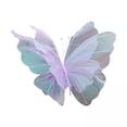 thumbnail image 1 of Decoraciones de boda,Mariposa artificial de hilo de seda para fiesta de bodas,Exhibición navideña de manualidades de bricolaje con mariposas falsas de gasa,Suministros de decoración de la, 1 of 10