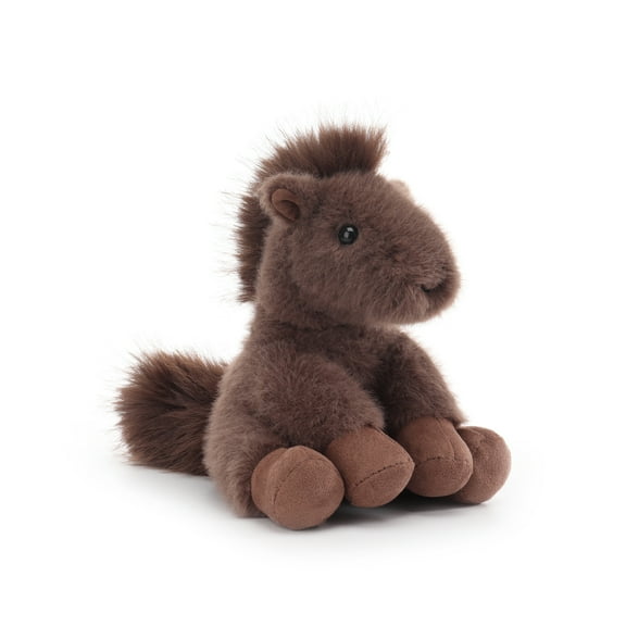 Apricot Lamb Confident Pony Plush Toy for Kids 6 Inches