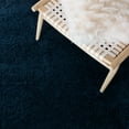 thumbnail image 6 of SAFAVIEH August Yasim Solid Shag Area Rug, Navy, 10' x 14', 6 of 8