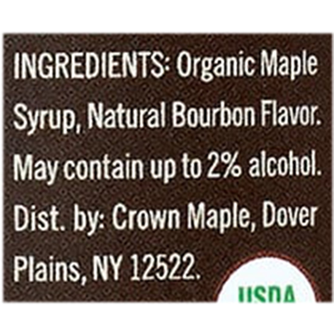 Crown Maple Syrup, Bourbon Barrel Aged, 12.7 Fl Oz