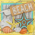 thumbnail image 2 of Cuadros Decorativos Huella de playa 5D DIY Diamante Pintura Taladro parcial en forma especial (YXC333) Wdftyju embutido en tela, 2 of 8