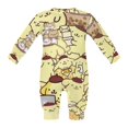 thumbnail image 5 of Pompompurin Baby Footless Rompers, Long Sleeve Baby Onesie Jumpsuit for Boys Girls, 5 of 8