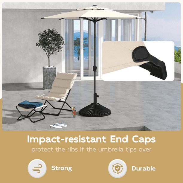 abba patio umbrella parasol style Valencia 10ft Cantilever Dive into a world of vibrant hues with our Lyon Market umbrella Abba Patio 7.5ft Outdoor Patio